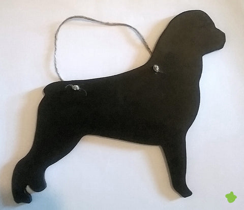 Rottweiler Dog Chalkboard Christmas Birthday gift present pet supplies