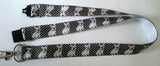 French Bulldog patterned ribbon Lanyard it has a safety breakaway fastener with swivel lobster clasp lanyard id or whistle holder - Tilly Bees