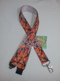 Fox ribbon lanyard with safety breakaway and lobster clasp lanyard ID holder great gifts for students - Tilly Bees