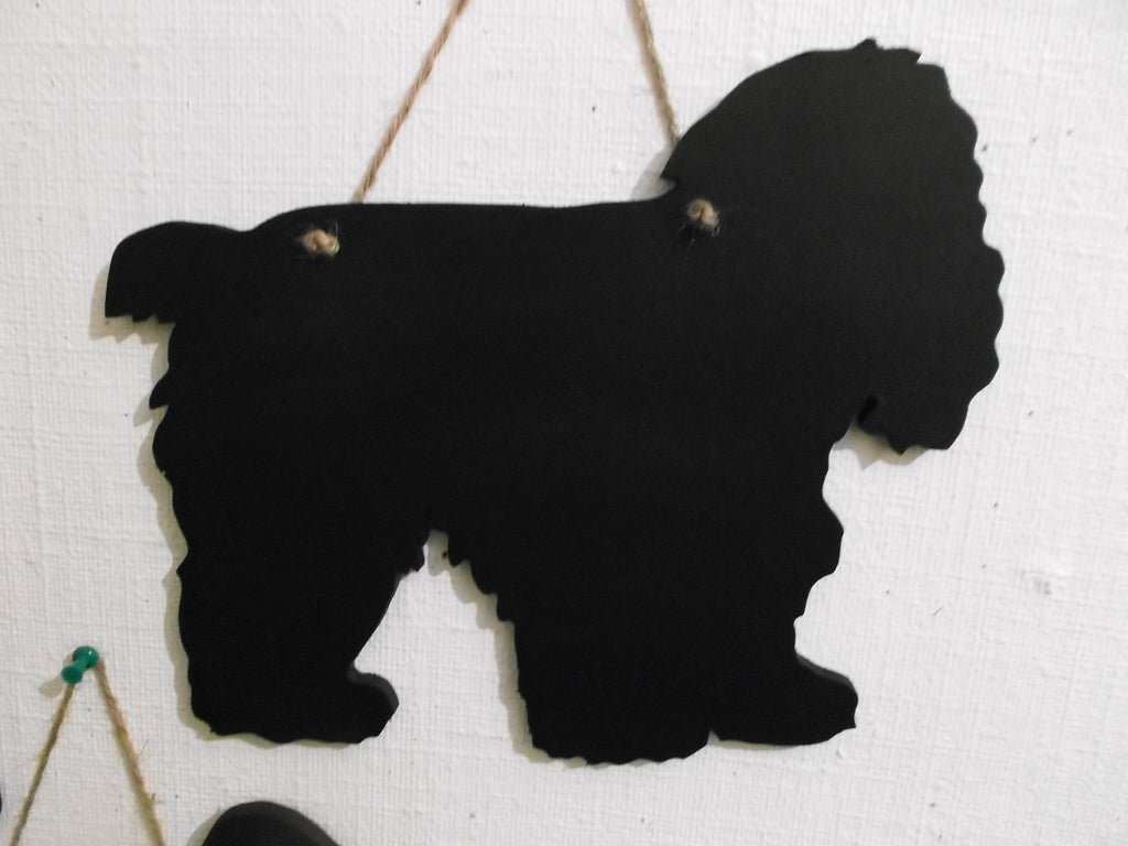 Cocker Spaniel American Dog Black Chalkboard Christmas or Birthday gift - Tilly Bees