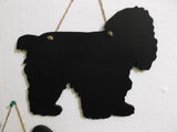 Chow Chow Dog Black Chalkboard Christmas or Birthday gift pet supplies memo message board - Tilly Bees
