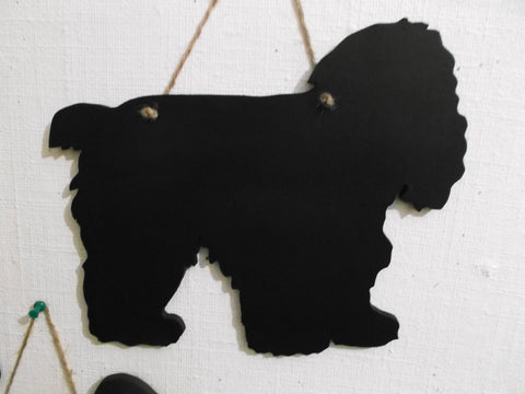Cocker Spaniel American Dog Black Chalkboard Christmas or Birthday gift