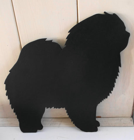 Chow Chow Dog Black Chalkboard Christmas or Birthday gift pet supplies memo message board