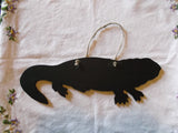 BEARDED DRAGON PET shaped chalk boards pet supplies - Tilly Bees