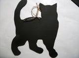 CAT sat PET shaped chalk board memo message board Cat kitten pet supplies - Tilly Bees