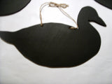 Indian Runner Duck shaped chalk board black board kitchen memo notice message board - Tilly Bees