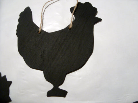 Cute Chicken shaped chalk board black board Chicken poultry hen chicken cockbird goose